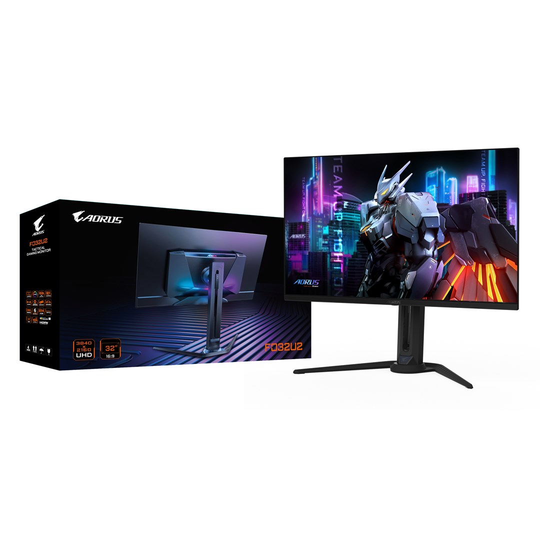 Monitor GIGABYTE AORUS FO32U2, 31.5", 3840 x 2160, 240 Hz, i zi
