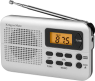Radio portative Kruger&Matz KM819, FM, orë dhe alarm, e zezë