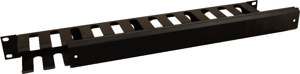 Organizues horizontal kabllosh Pulsar RAOK-1M, metalik, 1U, me kapak