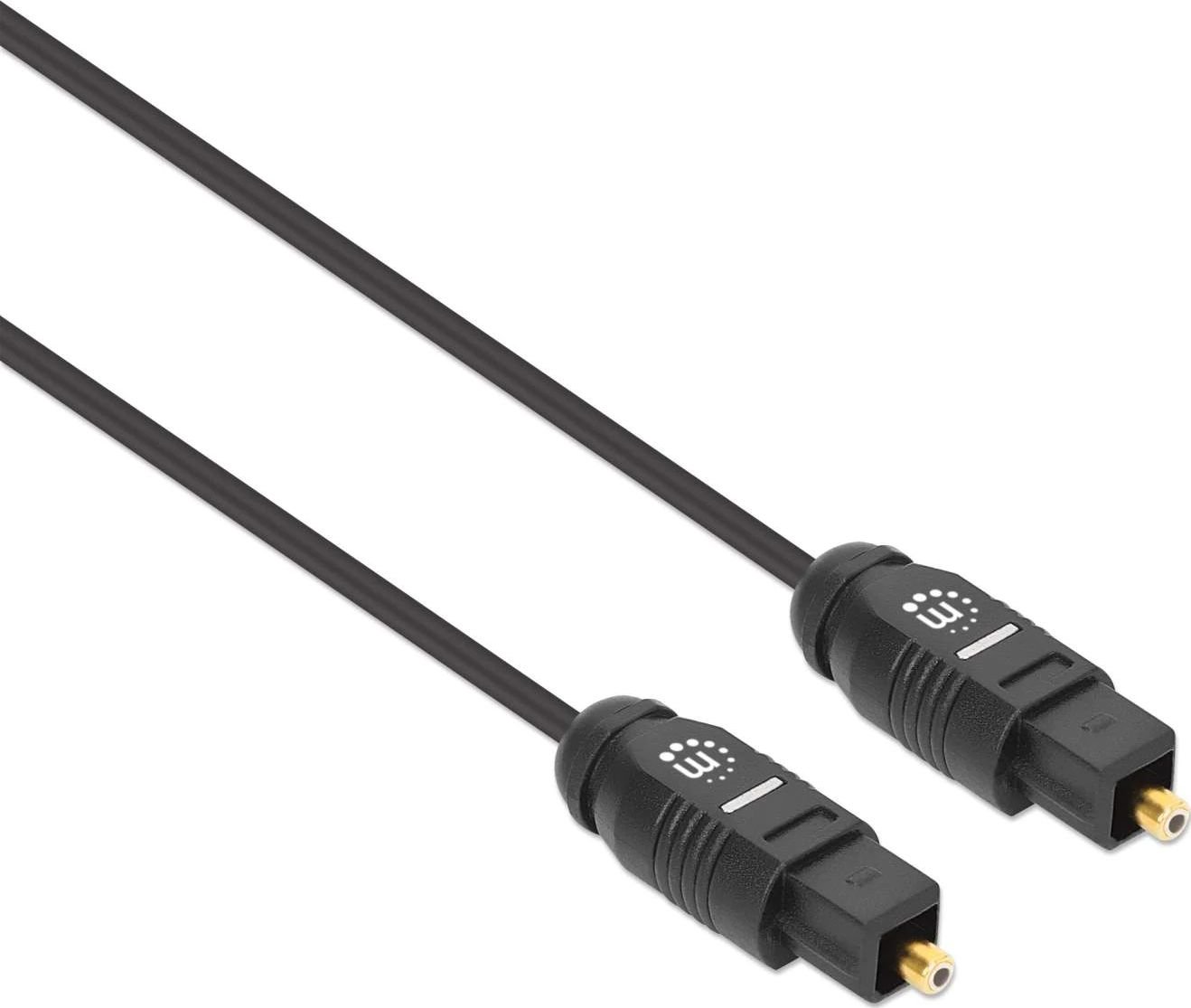 Kabllo optike audio Toslink, digjitale, 3m, e zezë