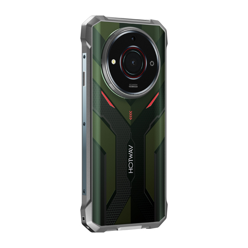 Telefoni i fortë HOTWAV T7S, 6.52" HD+, 4GB 128GB, jeshil