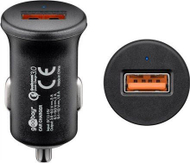 Полнач за ѕид Goobay Quick Charge 45162, 1x USB A, QC 3.0, бел