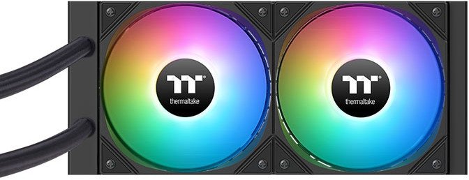 Sistem ftohës uji për CPU Thermaltake LA240 ARGB, 240mm, 2x 120mm, ARGB