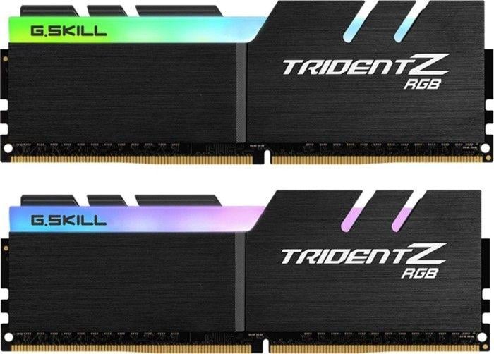 Memorie G.Skill Trident Z RGB, DDR4, 64 GB, 3200 MHz, CL14, F4-3200C14D-64GTZR