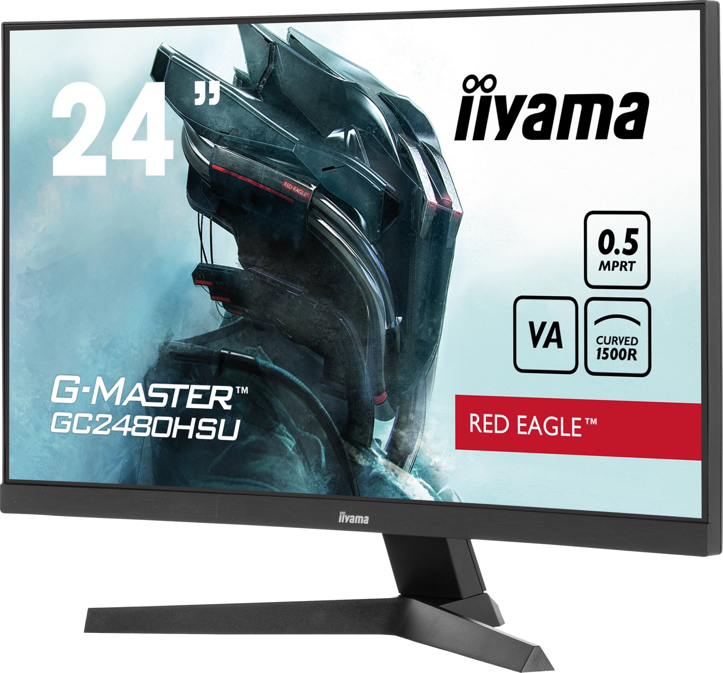 Monitor gaming Iiyama G-Master GC2480HSU-B1, 23.6", Full HD, 180Hz, i zi