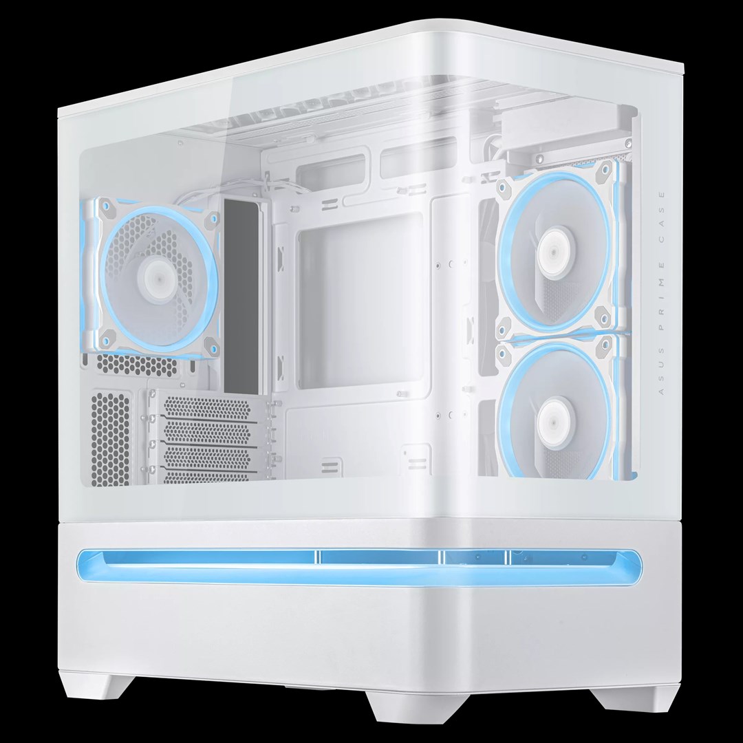 Kuti gaming ASUS Prime AP202, mATX, ARGB, e bardhë