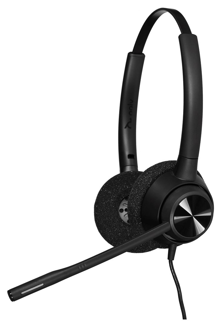 Kufje Poly EncorePro 320, me kabllo, të zeza