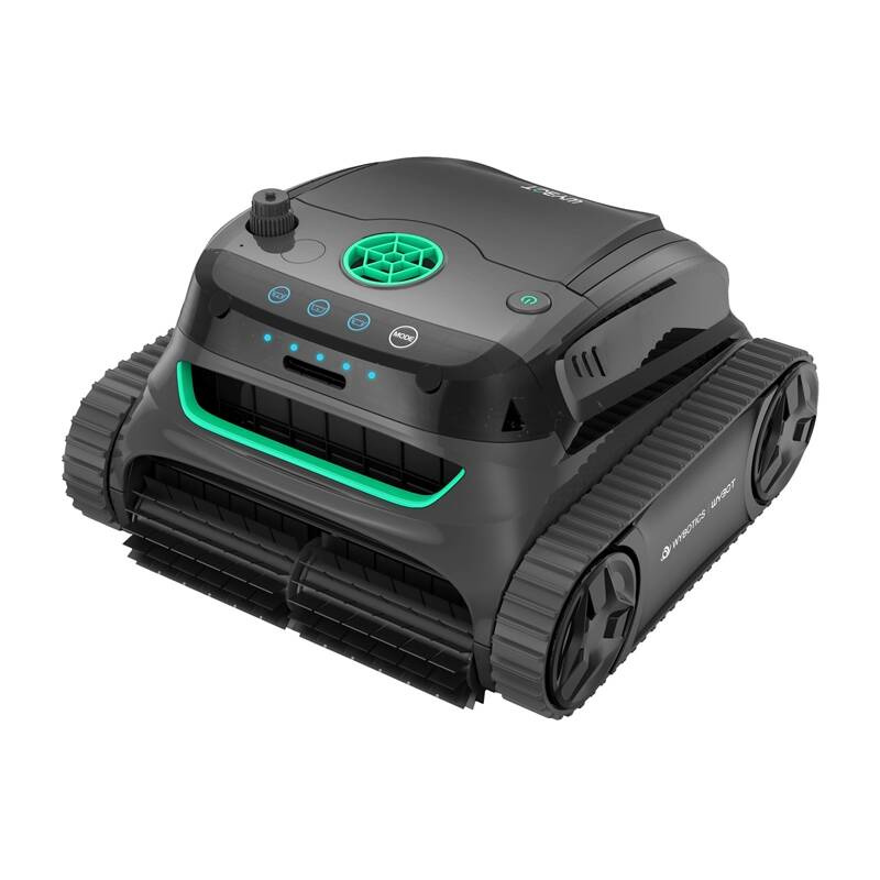 Robot pastrues pishine Wybot S2, wireless, bateri e rikarikueshme, i zi