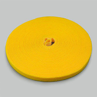 Shirit ngjitës kabllosh Label the Cable PRO 1240, me grep dhe lak, i verdhë