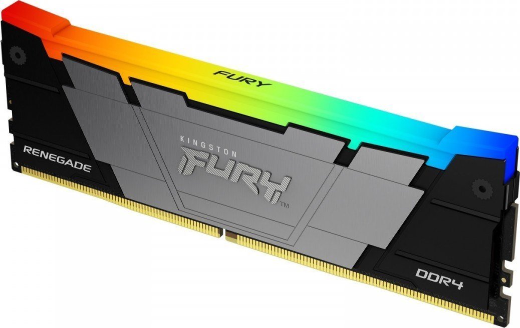 Memorie Kingston Fury Renegade RGB, DDR4, 32 GB, 3600 MHz, CL16, KF436C16RB12AK2/32