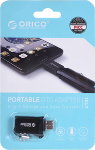 Adapter USB Orico CBT-UT01, USB C në USB A, USB 3.1, i zi