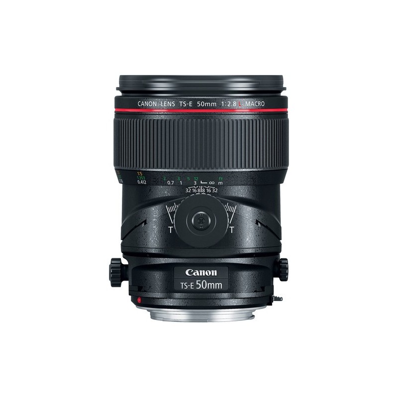Lente Canon TS-E 50mm f/2.8L Macro Tilt-Shift