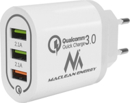 Karikues Maclean MCE479 3x USB-A, 3 A (MCE479 W), i bardhë