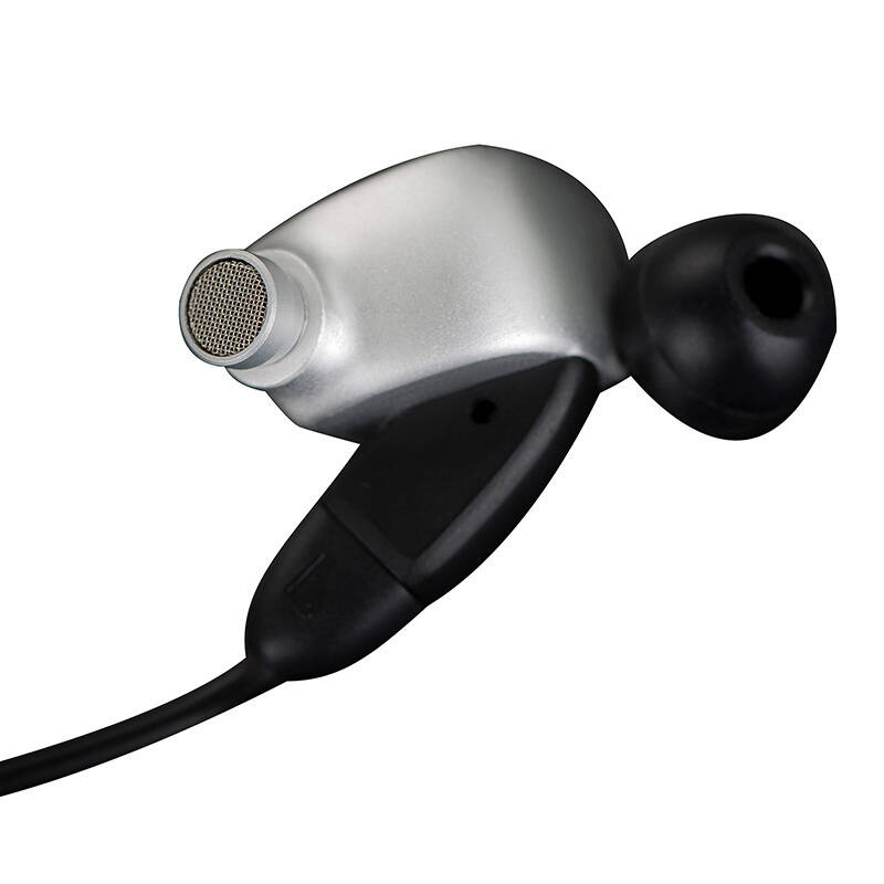 Kufje in ear HiFiMAN RE2000 Pro, kabllo e shkëputshme, argjendi e zezë