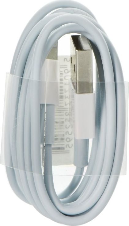 Kabllo Partner Tele.com Lightning - USB A (5901737852595), 1m, e bardhë