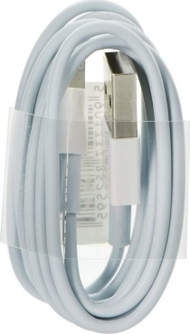 Kabllo Partner Tele.com Lightning - USB A (5901737852595), 1m, e bardhë