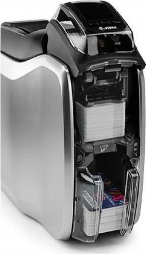 Printer kartelash plastike Zebra ZC300, 300 x 300 DPI, ngjyra, i bardhë