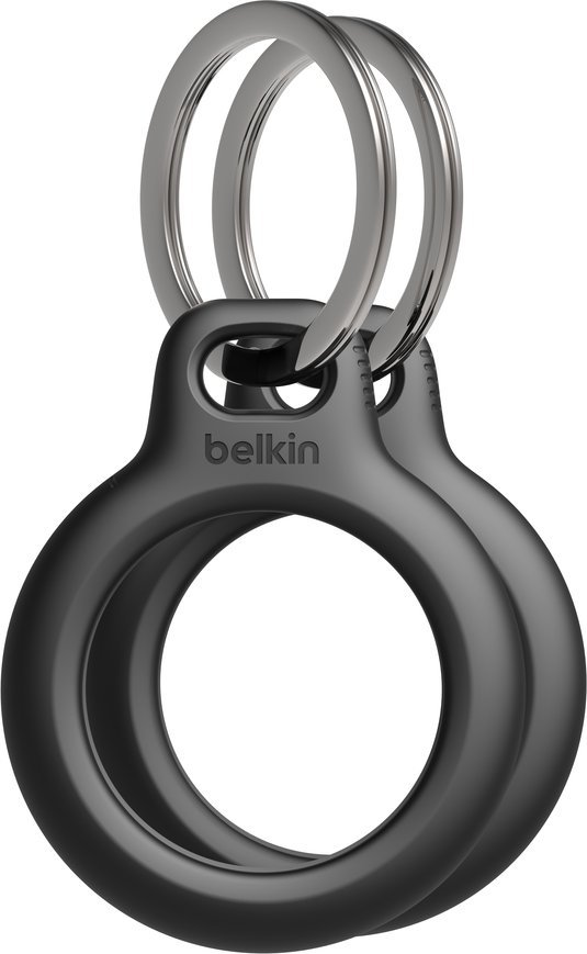 Mbajtëse Belkin Secure Holder për Apple AirTag MSC002BTBK, set 2 copë, e zezë