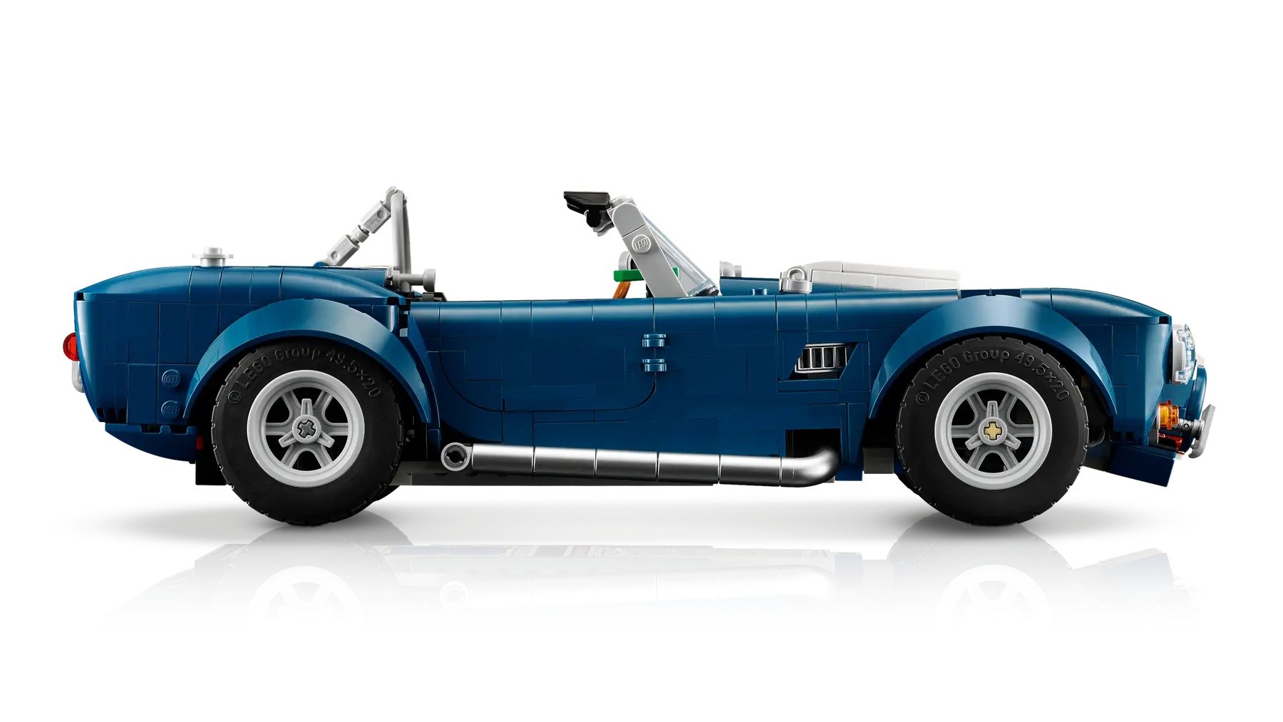 Set ndërtimi LEGO ICONS 10357 Shelby Cobra 427 S/C, 1241 pjesë, për të rritur