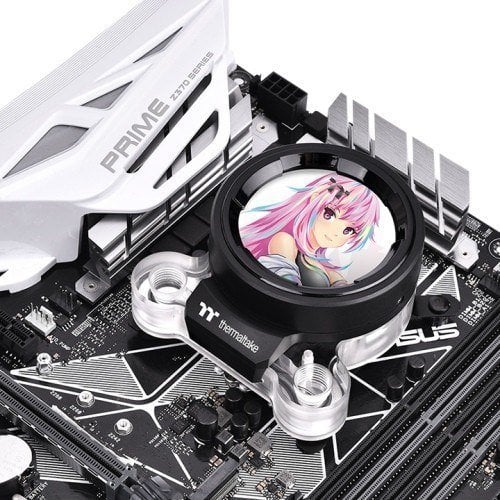 Bllok uji CPU Thermaltake Pacific MX2 Ultra, ekran LCD 2", RGB, i zi