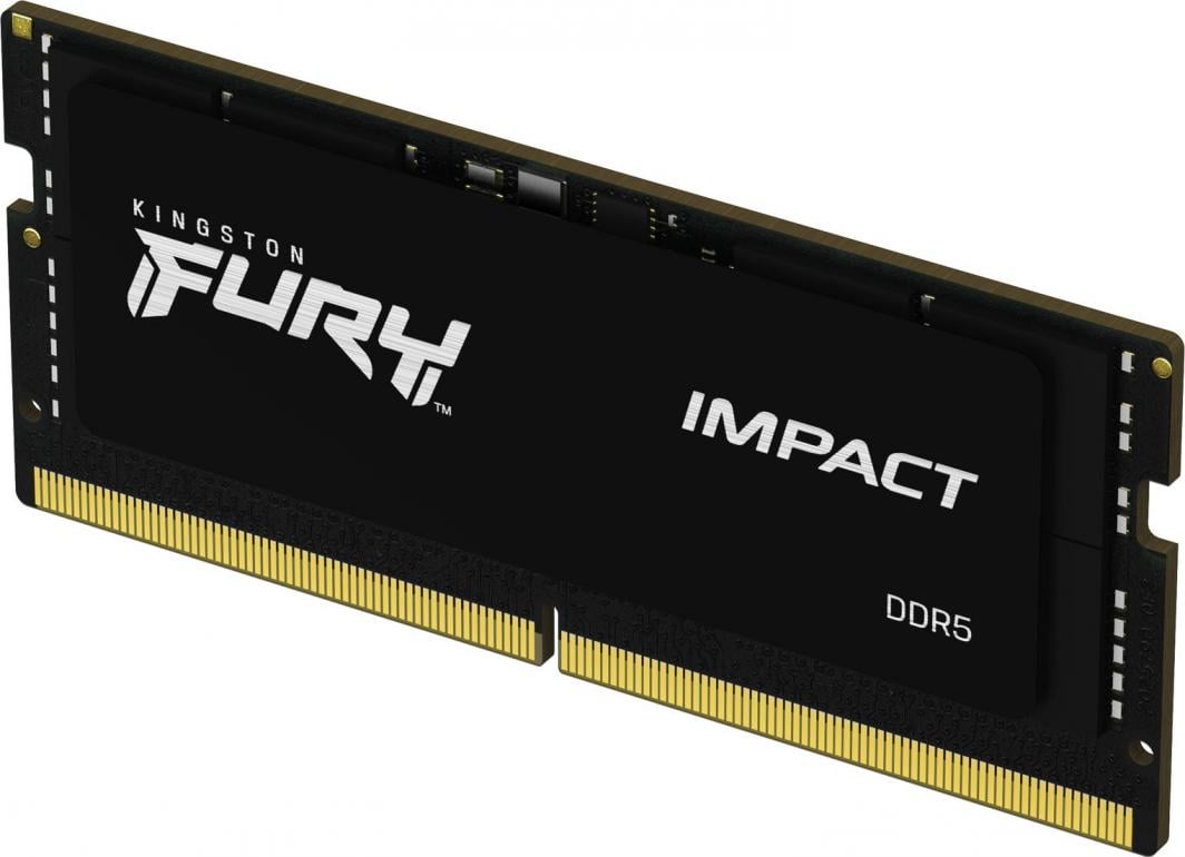 Memorie operative Kingston Fury Impact, SODIMM, DDR5, 8GB, 4800MHz, CL38