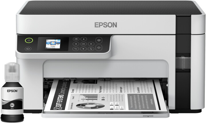 Printer Epson EcoTank M2120, sistem rezevuari