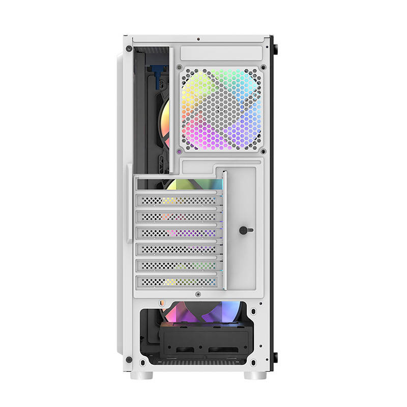 Kabinet kompjuteri Darkflash DK151, ATX Mid Tower, ARGB, i bardhë