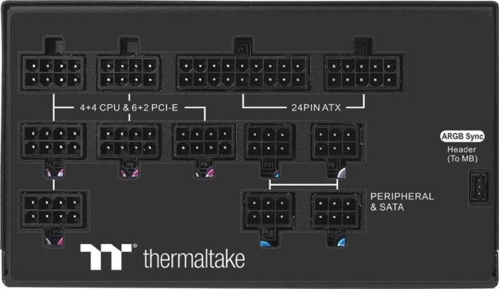 Burim energjie Thermaltake Toughpower PF1 ARGB PS-TPD-1050F3FAPE-1 ATX, 1050W
