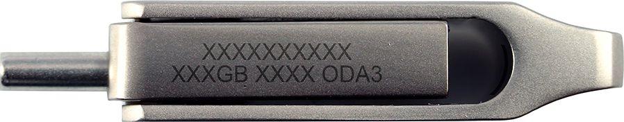 USB GoodRam ODA3, 64GB, USB 3.2 Type A Type C, argjendtë 5