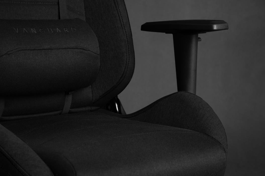 [OUTLET] Karrige SENSE7 Vanguard, me pëlhurë, e zezë