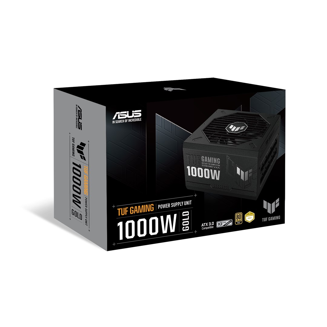 Burim energjie ASUS TUF Gaming 1000W Gold, 20+4 pin ATX, 1000 W