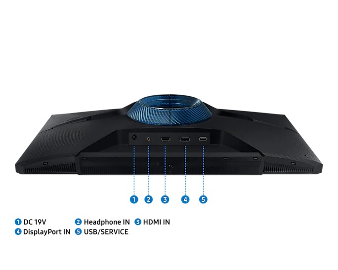 Monitor Samsung LS24AG320NUXEN, 24", VA, FHD, 165Hz, i zi