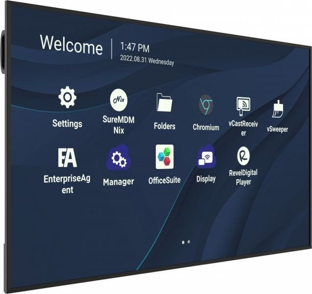 Monitor profesional ViewSonic CDE7530, 75", 4K, i zi