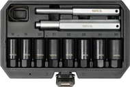 Set çelësa goditës Yato YT-060302, 8 copa, 18-25mm, i zi