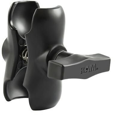 Krah montimi RAM Mounts Double Socket Arm, për top 1.5", i zi