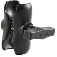 Krah montimi RAM Mounts Double Socket Arm, për top 1.5", i zi