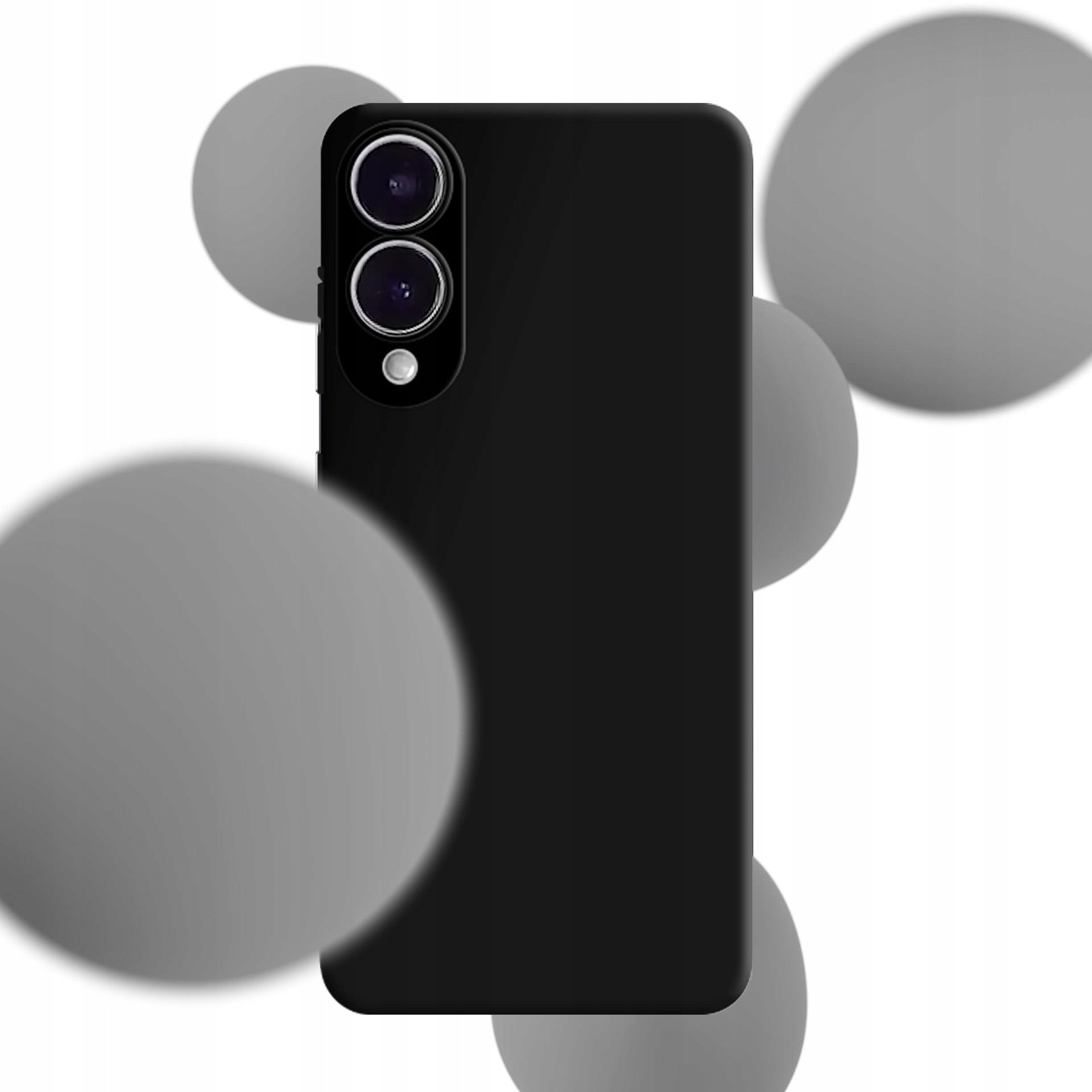 Futrollë 3MK Hardy Silicone MagCase për Samsung Galaxy S25 Edge, magnetike, e zezë