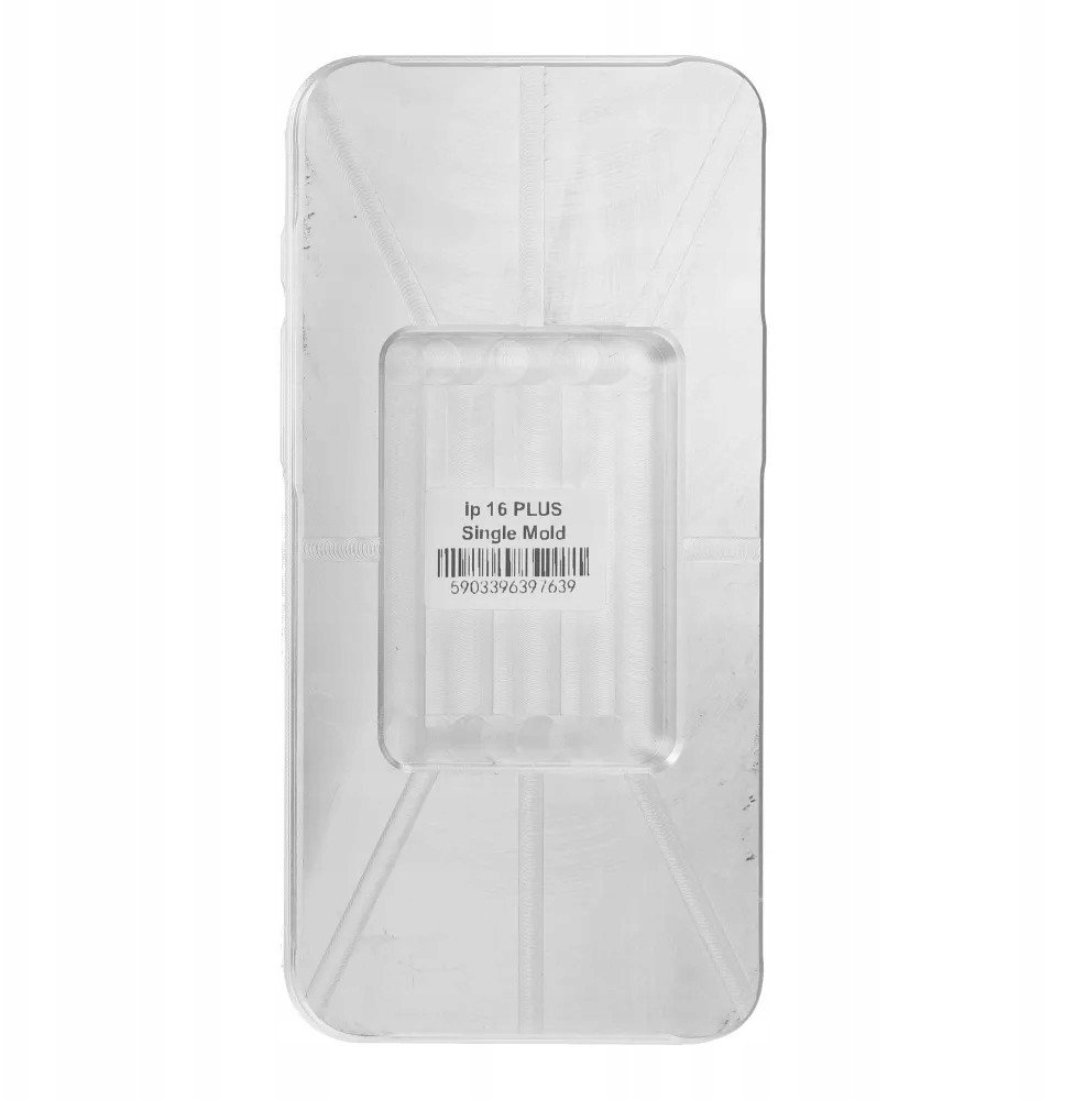 Kallëp metalik për sublimim për kapak telefoni Apple iPhone 16 Plus, alumini, njëfish