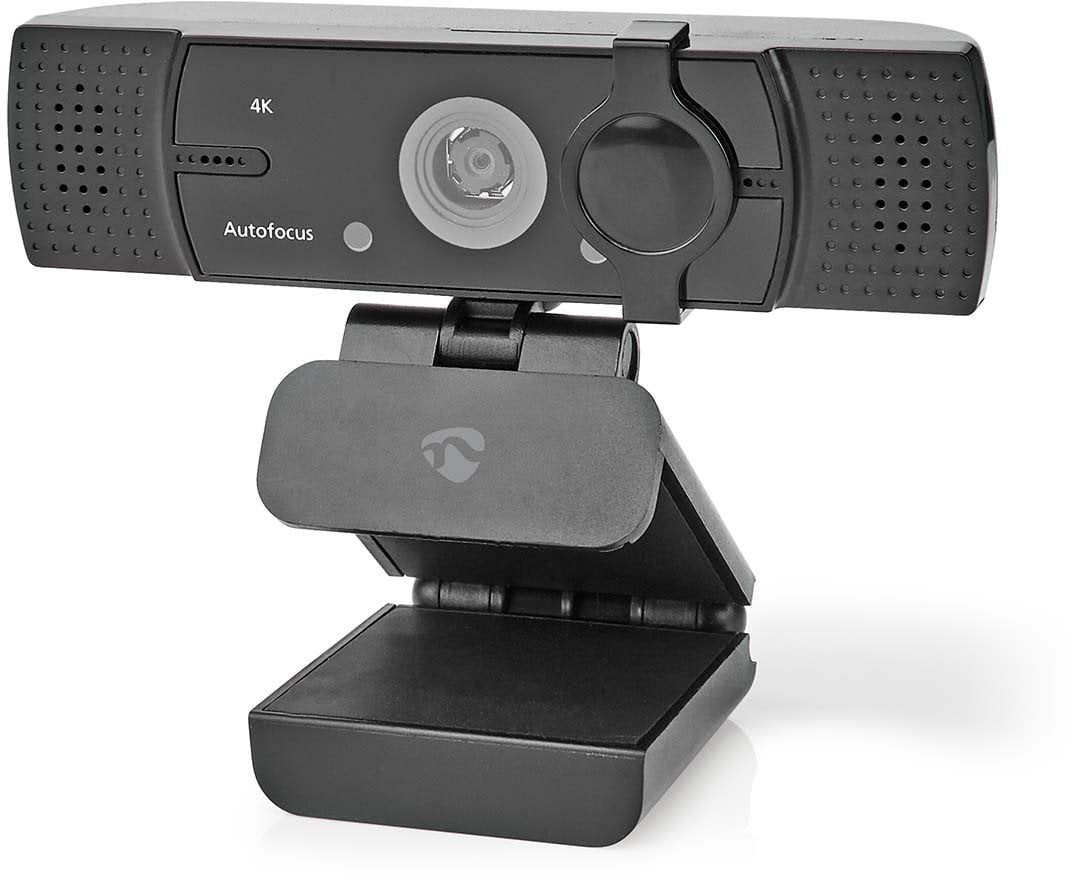 Webcam Nedis WECAM130BK, 4K 30fps, mikrofon i integruar, e zezë