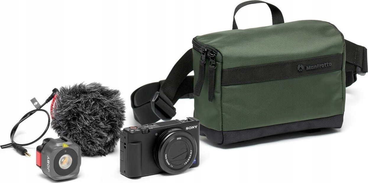 Çantë mesi për aparat fotografik Manfrotto Street, insert i lëvizshëm, e zezë