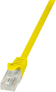 Kabllo rrjeti LogiLink Patchcord CAT 6 EconLine, 10m, e verdhë