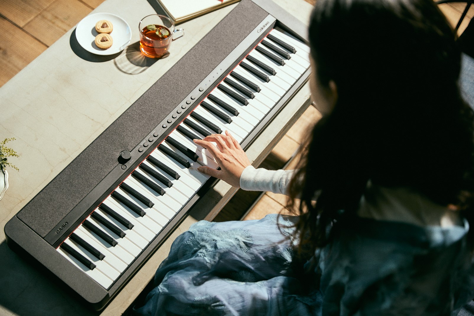 Tastierë Casio Casiotone CTS1, 61 taste, Touch Sensitive, e zezë