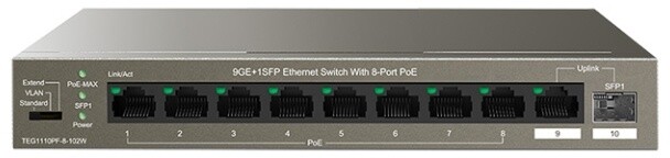 Switch Tenda TEG1110PF-8-102W