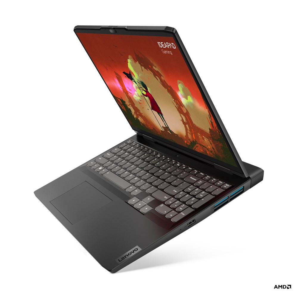 Laptop Lenovo IdeaPag Gaming 3 16ARH7, 16", AMD Ryzen 5, 16GB RAM, 512GB SSD, NVIDIA GeForce RTX 3050, i hirtë i errët
