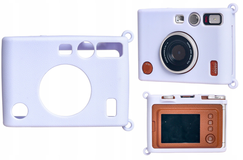 Mbulesë silikoni LoveInstant, për Fuji Fujifilm Instax Mini Evo, vjollcë