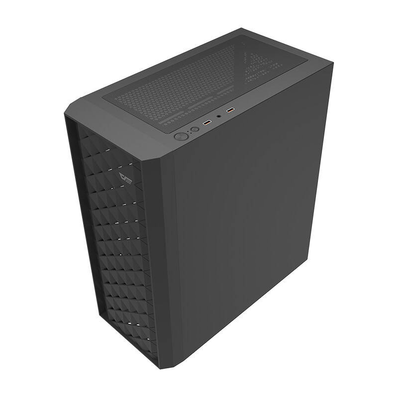 Kuti PC Darkflash DK351, ATX Mid Tower, xham i temperuar, e zezë