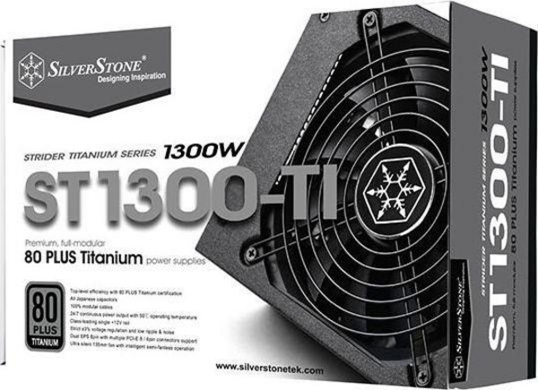 Burim energjie SilverStone Strider Titanium, 1300W, i zi