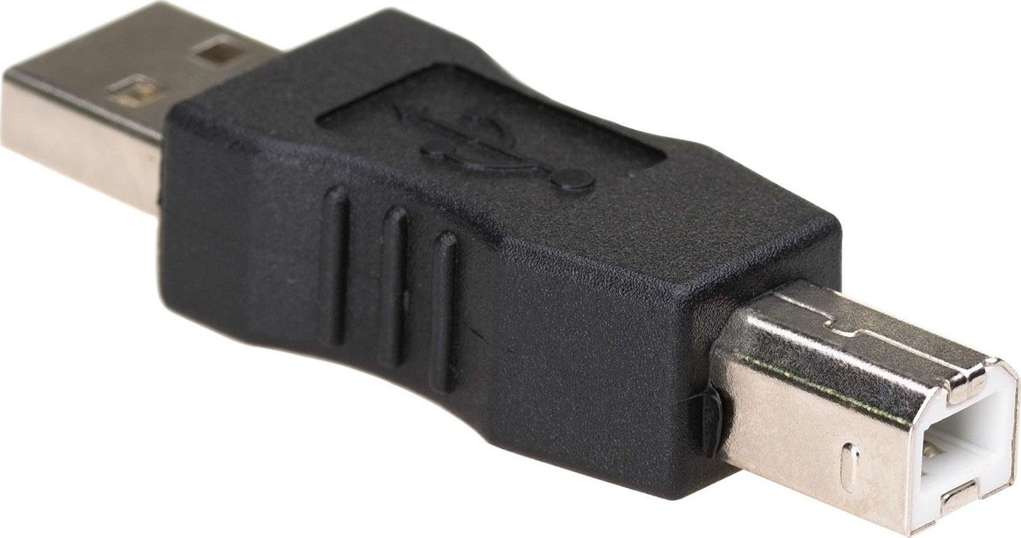 Përshtatës Akyga USB - USB-B, i zi