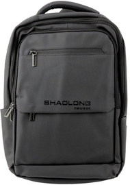 Çantë shpine Lean Urban Business, 16L, xhep laptopi, port USB, e zezë