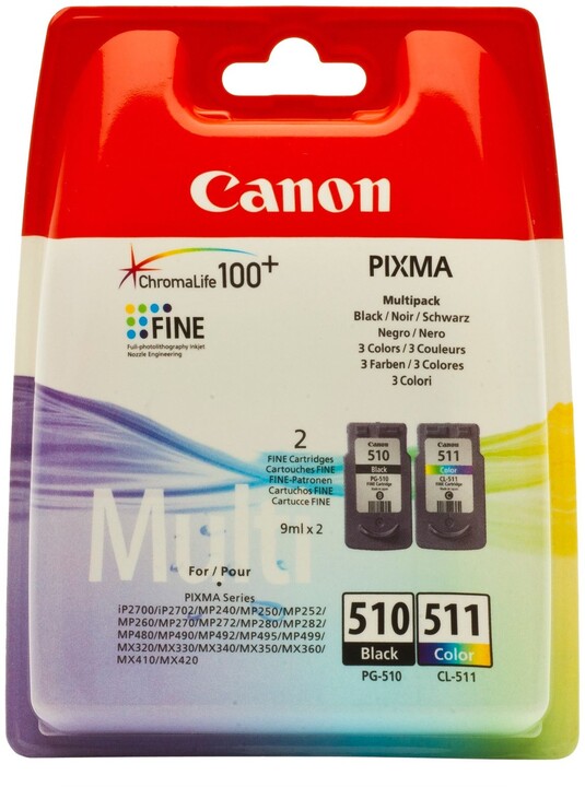 Rimbushës ngjyrash Canon PG-510 / CL-511 Multipack